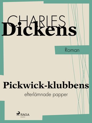cover image of Pickwick-klubbens efterlämnade papper
